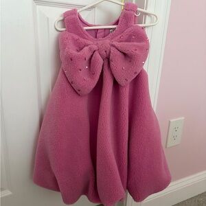 Lola + The Boys Pink Bow Dress